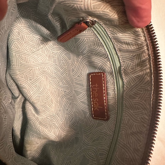 THE SAK leather purse/crossbody! Silver in color! - Picture 10 of 10